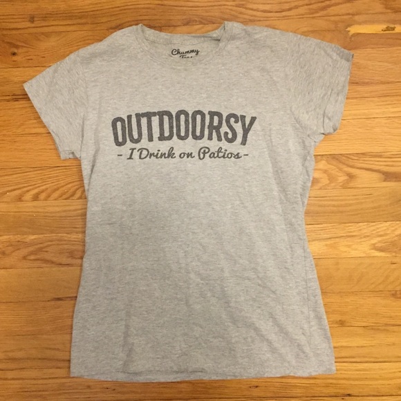 Chummy Tees Tops - DONATED Chummy Tees Outdoorsy T-Shirt